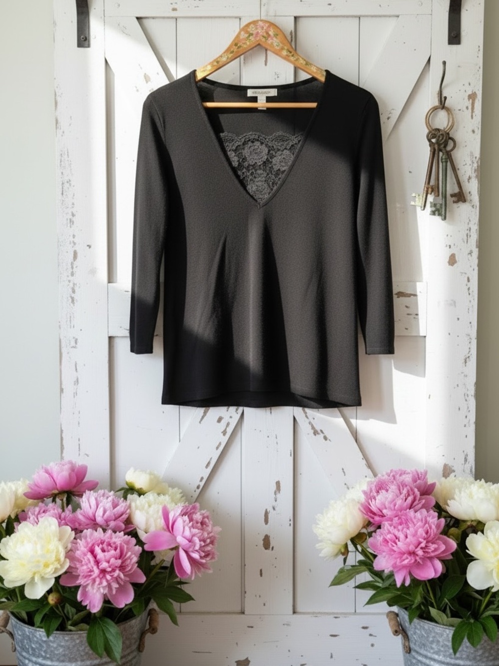 Victor Costa classic stretchy top